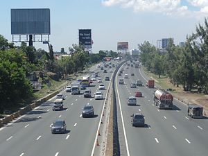 South Luzon Expressway in the Philippines