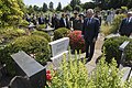 Sergej Šojgu u hrobu Richarda Sorgeho v Japonsku, 2019