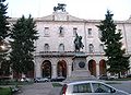 Perugia Piazza İtalia meydanında İl Hükûmet Konağı