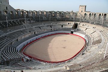 Arlesin amfiteatteri Ranskassa.