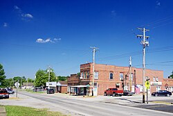 Businesses along Main Street (IL 34)