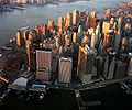 Lower Manhattan, New York er USAs finanssentrum og huser blant annet Wall Street