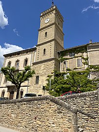 La tour de l'horloge.