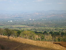 San Miguel város völgye