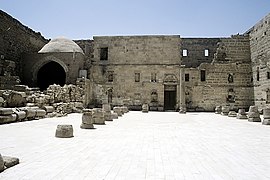 Vista oeste de la nave