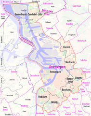 Verwaltungsdistrikte von Antwerpen