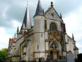 The church in Lhuître