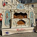 Jahrmarktsorgel auf dem „Festival de musique mécanique de Dijon“ 2015 (Côte d’Or, Bourgogne, France)