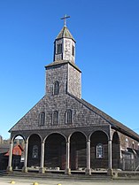 Cerkev Santa María de Loreto, Achao, cerkve Chiloé, arhitektura kolonialnega Chilotana, Čile