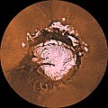 Mũ băng Sao Hỏa năm 1994, ảnh của Viking 1