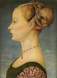 Portrait of a Young Woman, Museo Poldi Pezzoli, Milan. Perhaps by Piero.