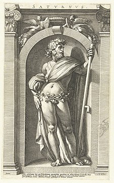 Saturnus (Polidoro da Caravaggio, 16. století)