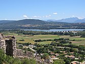 De Rhônevlakte by Montélimar