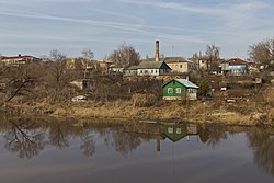 Kuptajoki Rjažskissa.