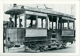 Tramway Aubervilliers - Église de Pantin de la TPDS