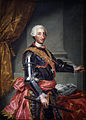 El Retrato de Carlos III es un óleo realizado por el pintor Anton Raphael Mengs en 1761. Sus dimensiones son de 151,1 × 109 cm. Se expone en el Museo del Prado, Madrid. Por Anton Raphael Mengs.