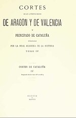 Cortes de los antiguos reinos (1377-1401)