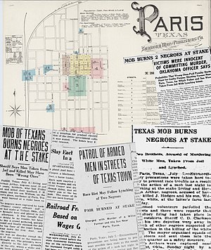 Old map of Paris