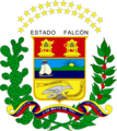 Coat of arms of Falcón, adopted in 1950