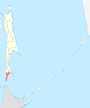 Анивский район Анивский городской округ на карте