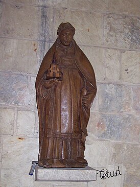 Статуя святого Трудона в храме Святого Гондульфа, Синт-Трёйден