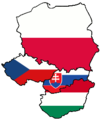 Il logo del Gruppo di Visegrád