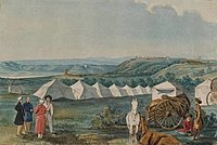 «Герзель-аул». Рисунок из «Кавказского» альбома, начало 1840-х