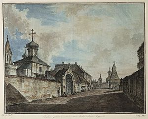 Ново-Никольские ворота около 1800 года