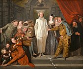 Les Comédiens-Italiens, Antoine Watteau (c. 1720).