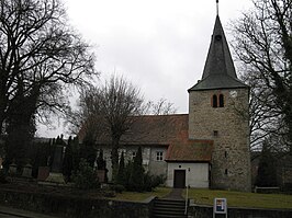 De kerk in Eberholzen