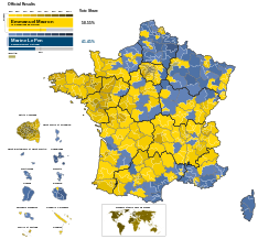 Results of the second round by parliamentary constituency
