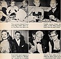 Grace Kelly amb Bing Crosby, Oleg Cassini, Clark Gable i Spencer Tracy, 1954