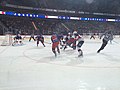 Jokerien KHL-ottelu Slovan Bratislavaa vastaan.
