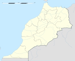 FIFAクラブワールドカップ2022の位置（モロッコ内）