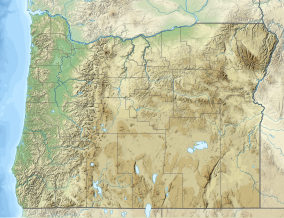 Map showing the location of Cummins Creek Wilderness