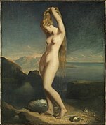Venus Anadyomene (1838), de Théodore Chassériau, Museo del Louvre, París.