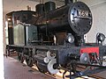 Finnish Steam Locomotive Class Vr1 No 669 preserved at the Finnish Railway Museum