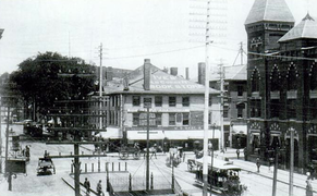 Town House Square, 1891
