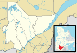 Sainte-Brigitte-de-Laval is located in Central Quebec