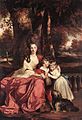 سال ۱۷۷۹،جاشوا رینولدز - لیدی الیزابت دلمه و فرزندانش
