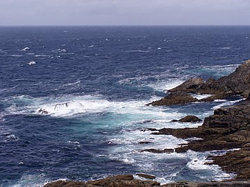 Zicht op de kust rond Malin Head