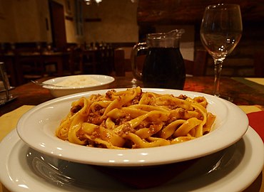 Tagliatelle al ragu Bolognese