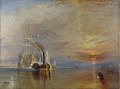 J. M. W. Turner Zadnja plovba Temeraire