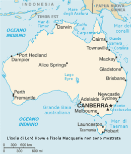 Australie - Mappe