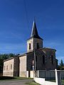 Vue est de l'église Saint-Martin (septembre 2015)