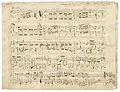 Image 6 Polonaise in A-flat major, Op. 53 (Chopin) Sheet music for the Polonaise in A-flat major, Op. 53, a solo piano piece written by Frédéric Chopin in 1842. This work is one of Chopin's most admired compositions and has long been a favorite of the classical piano repertoire. The piece, which is very difficult, requires exceptional pianistic skills and great virtuosity to be interpreted. A typical performance of the polonaise lasts seven minutes. More selected pictures