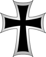 Heutiges Kreuz des Deutschen Ordens