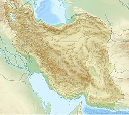 Araks läge i Iran