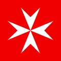 Sivil bayrakta bulunan Malta Haçı