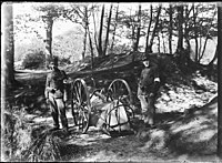Nederland 1914-1918 Brancard op wielen